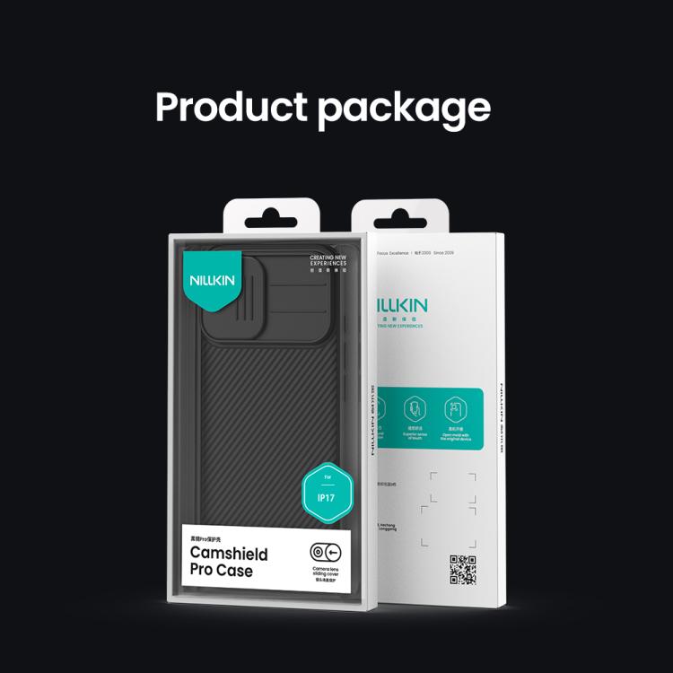 For iPhone 17 NILLKIN CamShield Pro PC Phone Case(Blue) by NILLKIN