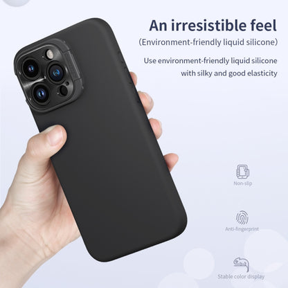 For iPhone 15 Pro Max NILLKIN Lens Wing Magsafe Magnetic Phone Case(Green) by NILLKIN