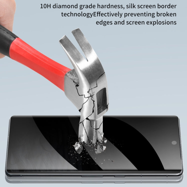 For Google Pixel 7 Pro 3D Curved Edge Privacy Tempered Glass Film by bashfashion