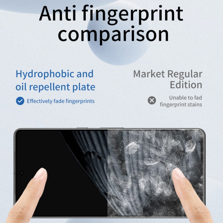 For Google Pixel 7 Pro 3D Curved Edge Privacy Tempered Glass Film by bashfashion