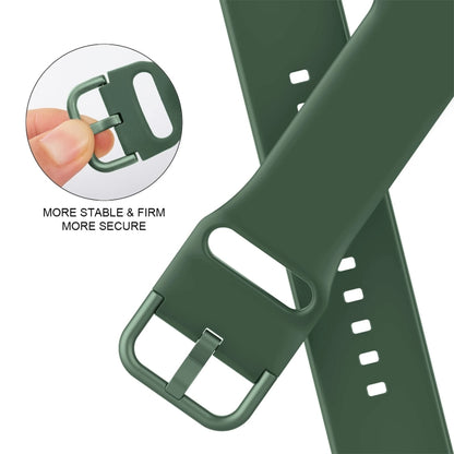 For Apple Watch Ultra 49mm Pin Buckle Silicone Watch Band(Clover) by bashfashion