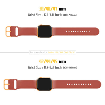 For Apple Watch Ultra 49mm Pin Buckle Silicone Watch Band(Coral) by bashfashion