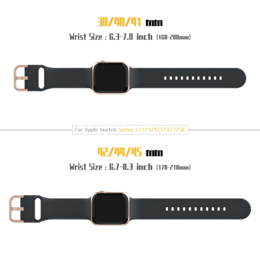 For Apple Watch Ultra 49mm Pin Buckle Silicone Watch Band(Dark Grey) by bashfashion