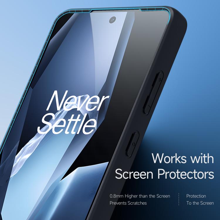 For OnePlus Ace 5 / Ace 5 Pro DUX DUCIS Aimo Series TPU + PC Frosted Feel Phone Case(Black) by DUX DUCIS