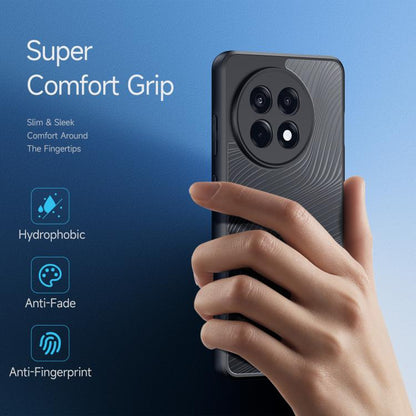 For OnePlus Ace 5 / Ace 5 Pro DUX DUCIS Aimo Series TPU + PC Frosted Feel Phone Case(Black) by DUX DUCIS