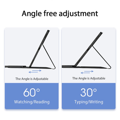 For Samsung Galaxy Tab S9 Ultra / S10 Ultra DUX DUCIS TK Series Wireless Bluetooth Keyboard Tablet Case(Black) by DUX DUCIS