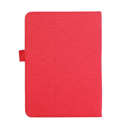 For Amazon Kindle 11th 2022 / Kindle 6 Cloth Texture Horizontal Flip PU + TPU Tablet Case(Red) by bashfashion