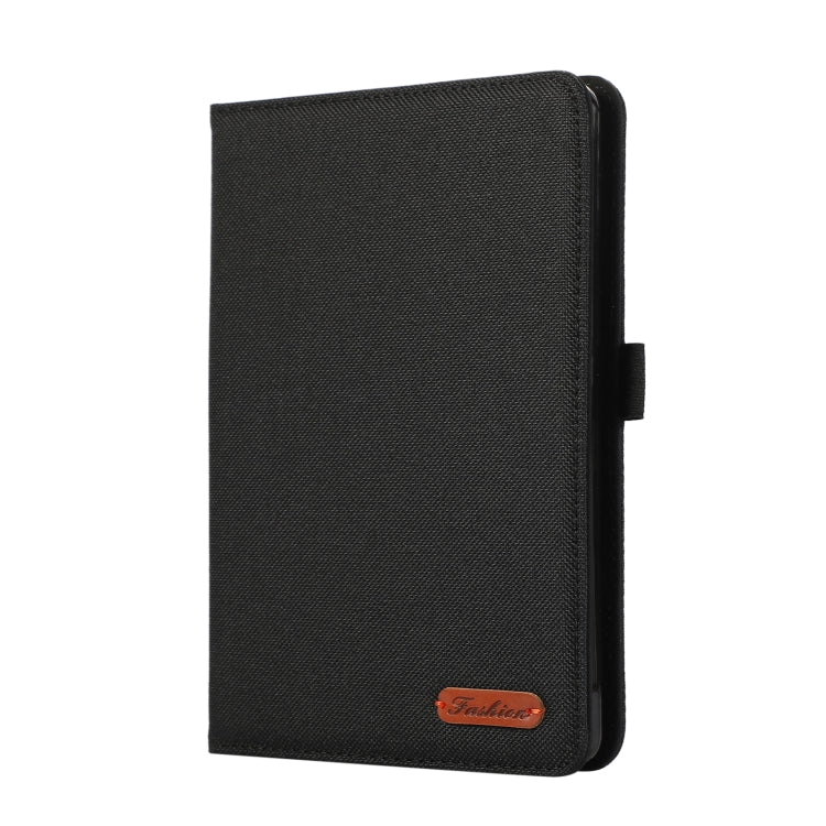 For Lenovo Legion Y700 2023 Horizontal Flip TPU + Fabric PU Leather Tablet Case(Black) by bashfashion