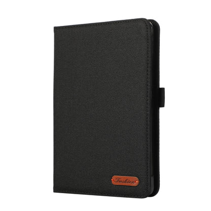 For Lenovo Legion Y700 2023 Horizontal Flip TPU + Fabric PU Leather Tablet Case(Black) by bashfashion