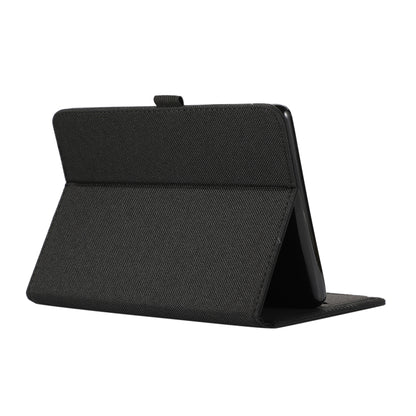 For Lenovo Legion Y700 2023 Horizontal Flip TPU + Fabric PU Leather Tablet Case(Black) by bashfashion