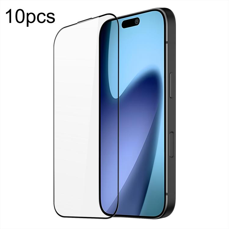 For iPhone Air 10pcs DUX DUCIS 0.33mm 9H Medium Alumina Tempered Glass Film by DUX DUCIS
