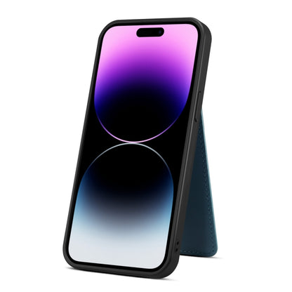 For iPhone 15 Pro ESEBLE Star Series Lanyard Holder Card Slot Phone Case(Blue) by ESEBLE