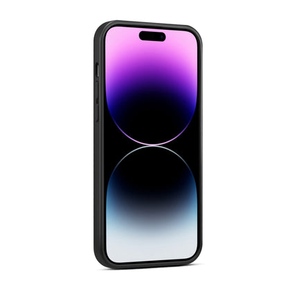 For iPhone 15 Plus ESEBLE Star Series Lanyard Holder Card Slot Phone Case(Black) by ESEBLE