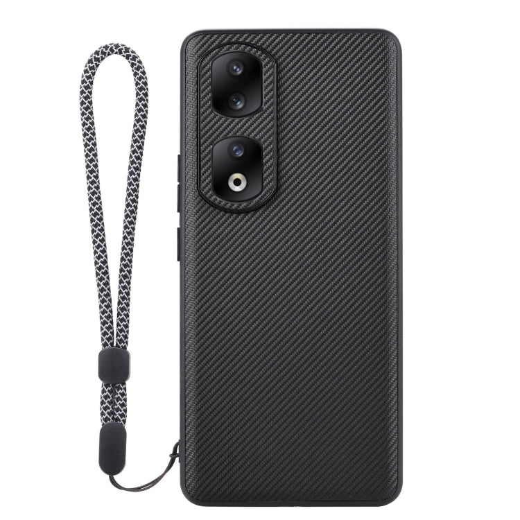 For Honor 90 Pro ViLi TC Series Kevlar Carbon Fiber Texture Phone Case(Black) by ViLi