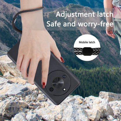 For Honor X50 ViLi TC Series Kevlar Carbon Fiber Texture Phone Case(Black) by ViLi