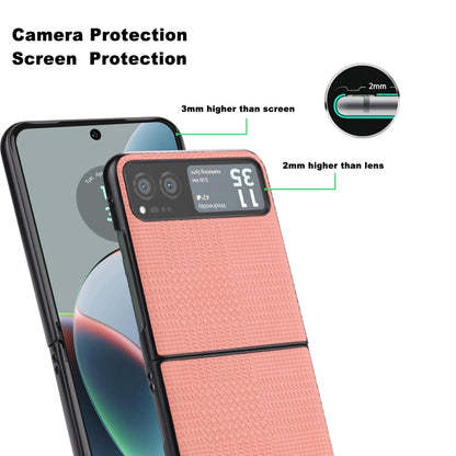 For Motorola Razr 40 ViLi TH Series Shockproof TPU + PC Phone Case(Pink) by ViLi