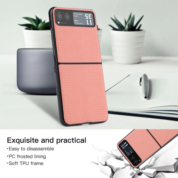 For Motorola Razr 40 ViLi TH Series Shockproof TPU + PC Phone Case(Pink) by ViLi