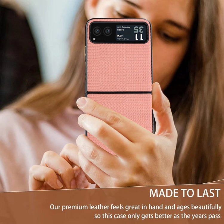 For Motorola Razr 40 ViLi TH Series Shockproof TPU + PC Phone Case(Pink) by ViLi