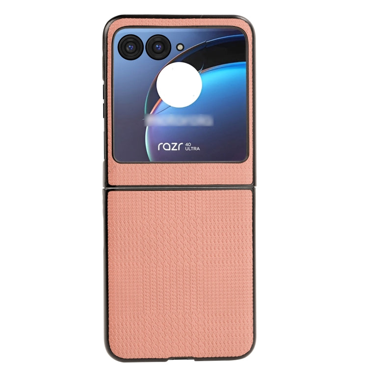 For Motorola Razr 40 Ultra ViLi TH Series Shockproof TPU + PC Phone Case(Pink) by ViLi