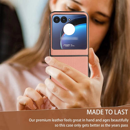 For Motorola Razr 40 Ultra ViLi TH Series Shockproof TPU + PC Phone Case(Pink) by ViLi