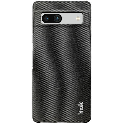 For Google Pixel 7a imak Ruiyi Series Cloth Texture PU + PC Phone Case(Black) by imak