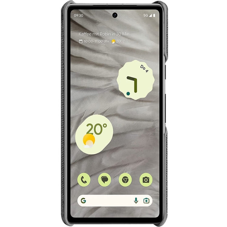 For Google Pixel 7a imak Ruiyi Series Cloth Texture PU + PC Phone Case(Dark Grey) by imak