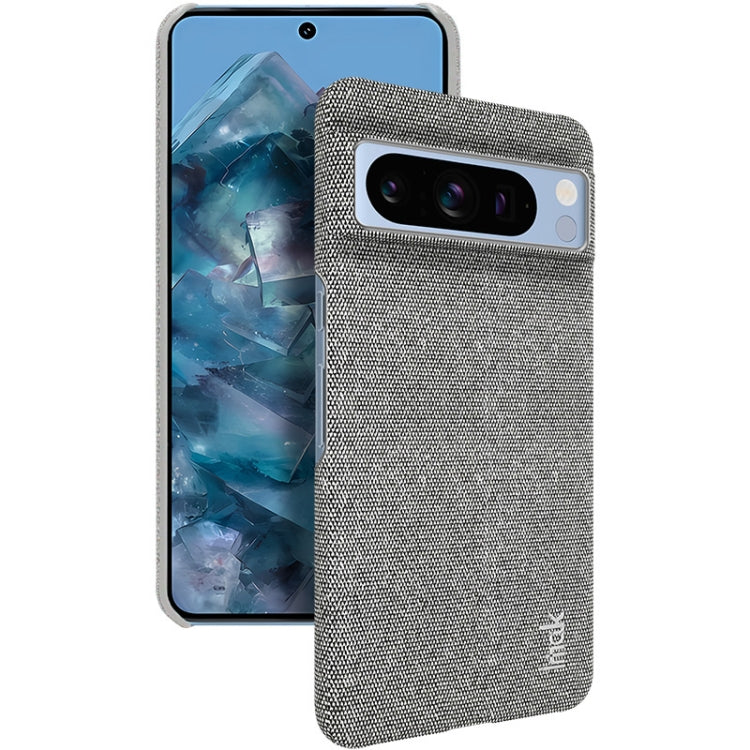 For Google Pixel 8 Pro imak Ruiyi Series Cloth Texture PU + PC Phone Case(Light Grey) by imak