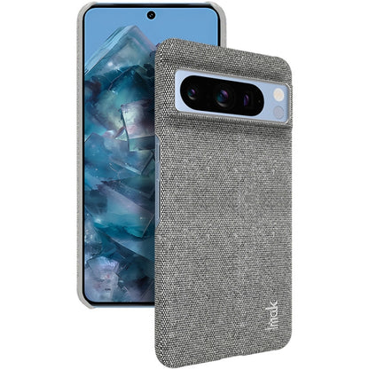 For Google Pixel 8 Pro imak Ruiyi Series Cloth Texture PU + PC Phone Case(Light Grey) by imak