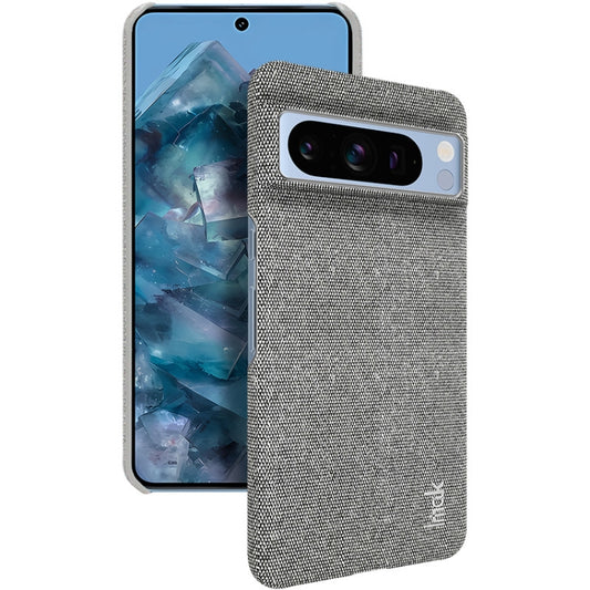For Google Pixel 8 Pro imak Ruiyi Series Cloth Texture PU + PC Phone Case(Light Grey) by imak
