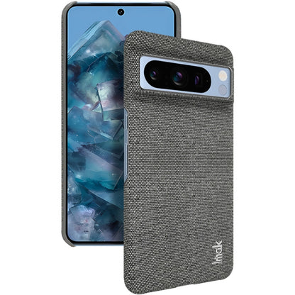 For Google Pixel 8 Pro imak Ruiyi Series Cloth Texture PU + PC Phone Case(Dark Grey) by imak