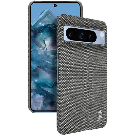 For Google Pixel 8 Pro imak Ruiyi Series Cloth Texture PU + PC Phone Case(Dark Grey) by imak