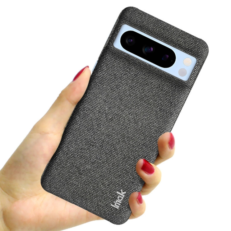 For Google Pixel 8 Pro imak Ruiyi Series Cloth Texture PU + PC Phone Case(Dark Grey) by imak