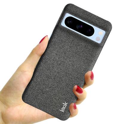 For Google Pixel 8 Pro imak Ruiyi Series Cloth Texture PU + PC Phone Case(Dark Grey) by imak