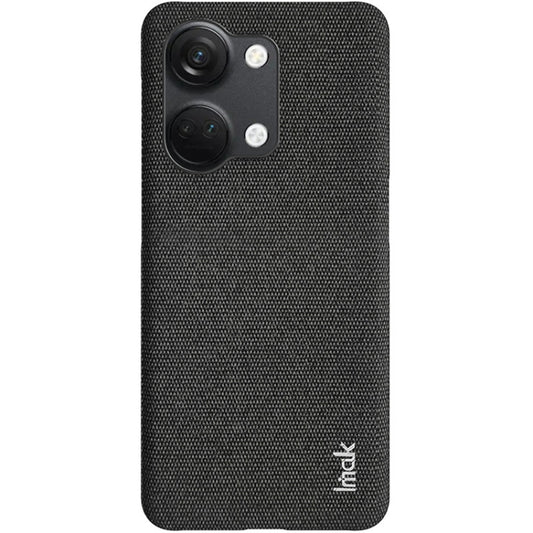 For OnePlus Ace 2V / Nord 3 5G imak Ruiyi Series Cloth Texture PU + PC Phone Case(Black) by imak
