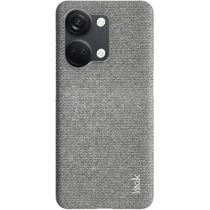 For OnePlus Ace 2V / Nord 3 5G imak Ruiyi Series Cloth Texture PU + PC Phone Case(Light Grey) by imak