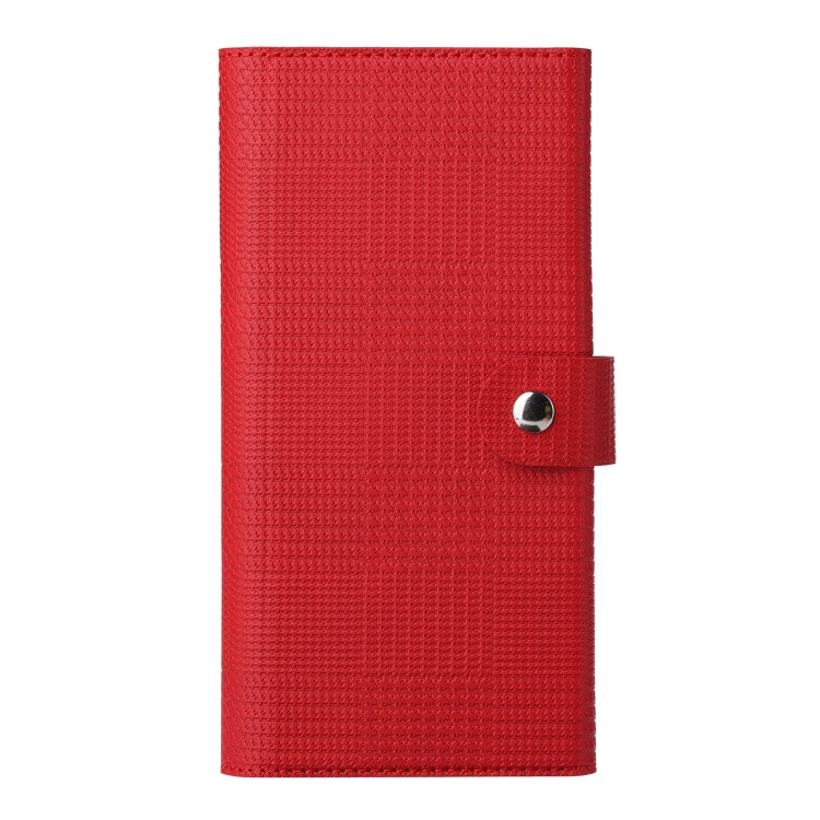 For iPhone 15 ViLi GHB Series MagSafe Magnetic Zipper Leather Phone Case(Red) by ViLi