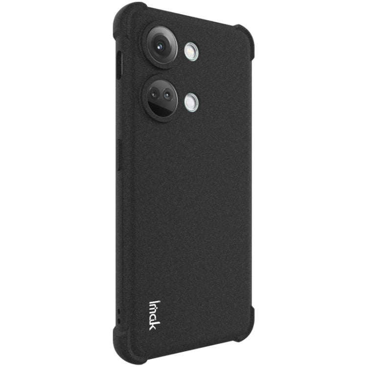 For OnePlus Ace 2V 5G/Nord 3 5G imak Shockproof Airbag TPU Phone Case(Matte Black) by imak