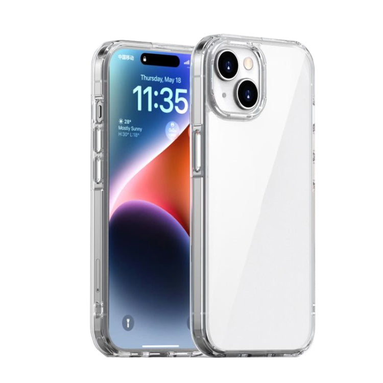 For iPhone 15 iPAKY Aurora Series Shockproof PC + TPU Protective Phone Case(Transparent) by iPAKY