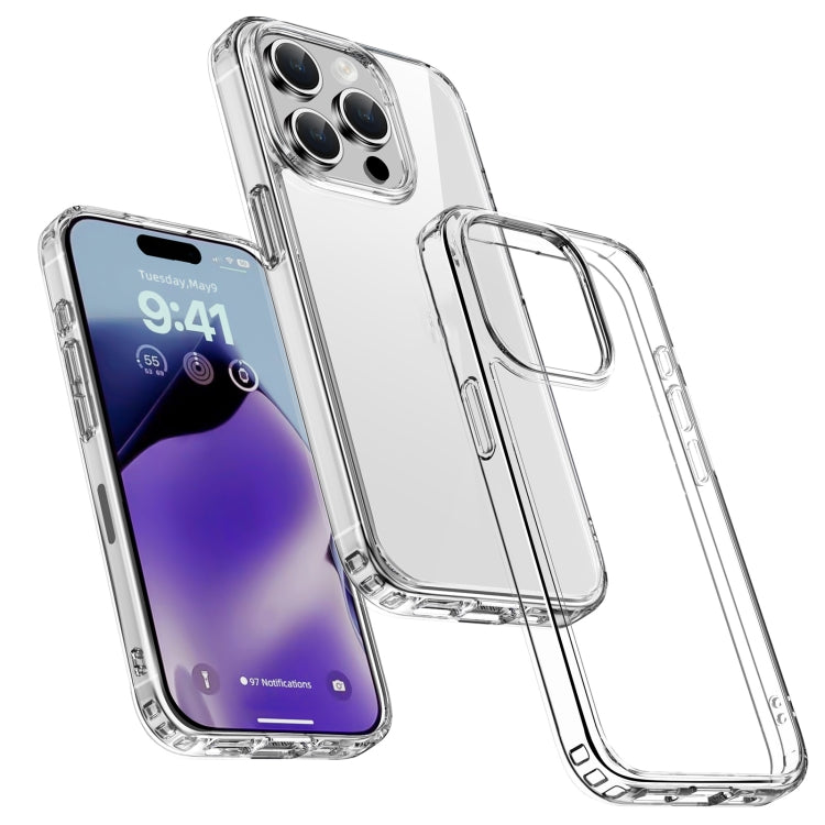 For iPhone 15 Pro Max iPAKY XJ Series Transparent PC+TPU Phone Case by iPAKY
