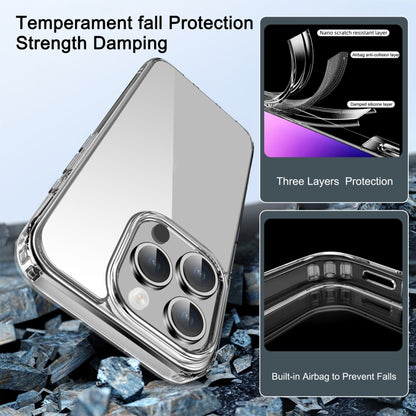 For iPhone 15 Pro iPAKY XJ Series Transparent PC+TPU Phone Case by iPAKY