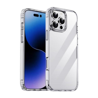 For iPhone 16 Pro iPAKY XJ Series Transparent PC+TPU Phone Case by iPAKY