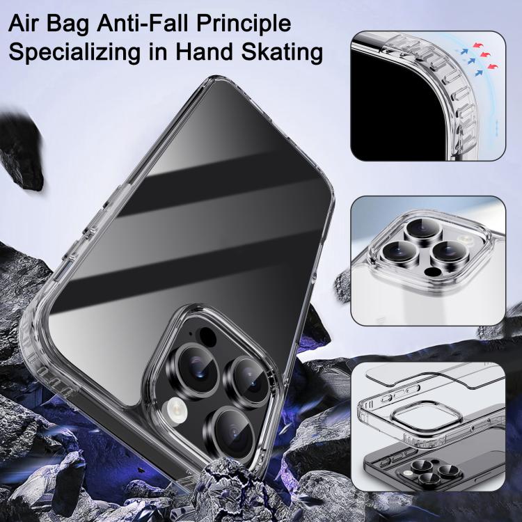 For iPhone 16 Plus iPAKY XJ Series Transparent PC+TPU Phone Case by iPAKY