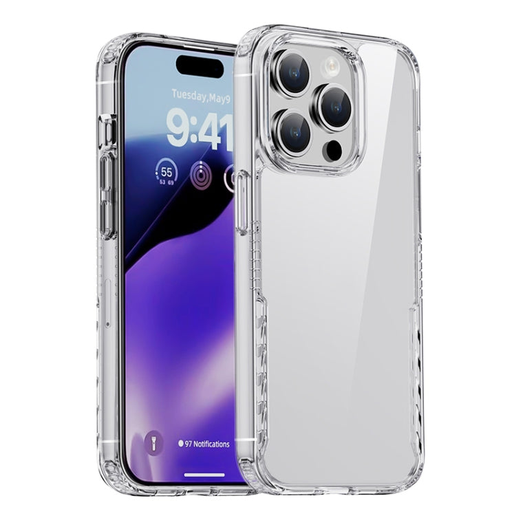 For iPhone 15 Pro iPAKY YG Series Transparent PC+TPU Phone Case(Transparent) by iPAKY
