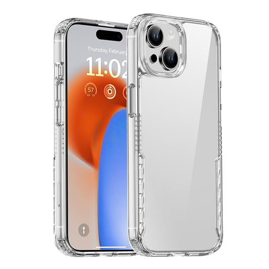 For iPhone 15 Plus iPAKY YG Series Transparent PC+TPU Phone Case(Transparent) by iPAKY