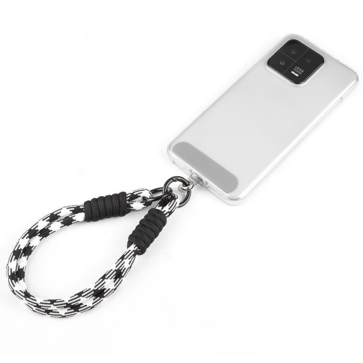 Dopamine Color Double Buckle Twist Rope Short Lanyard(Light Green White) by bashfashion