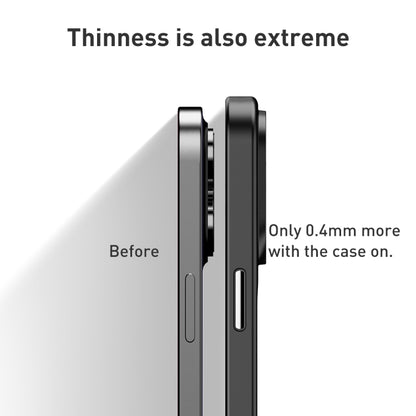 For iPhone 15 Plus wlons Magsafe Carbon Fiber Kevlar TPU Phone Case(Black) by wlons