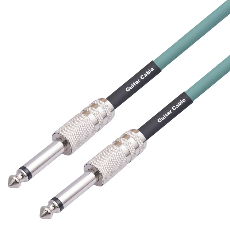 3045GR Mono 6.35mm Plug Male to Male Electric Guitar Audio Cable, Length:10m by bashfashion