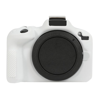 For Canon EOS R50 Soft Silicone Protective Case(White) by bashfashion