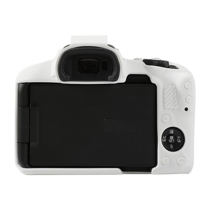 For Canon EOS R50 Soft Silicone Protective Case(White) by bashfashion