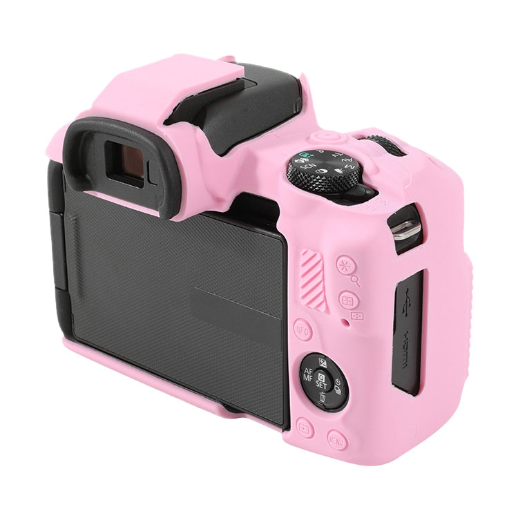 For Canon EOS R50 Soft Silicone Protective Case(Pink) by bashfashion